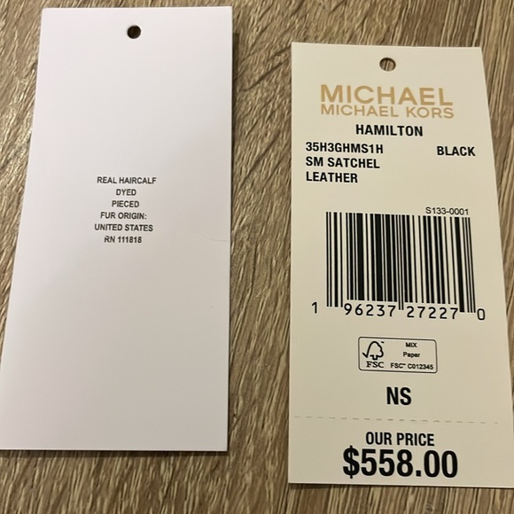 NEW Michael Kors Hamilton Animal Print Satchel and Wallet - Picture 3 of 16